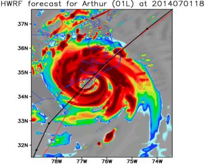 (18z 01 JUL 14) Hurricane Arthur