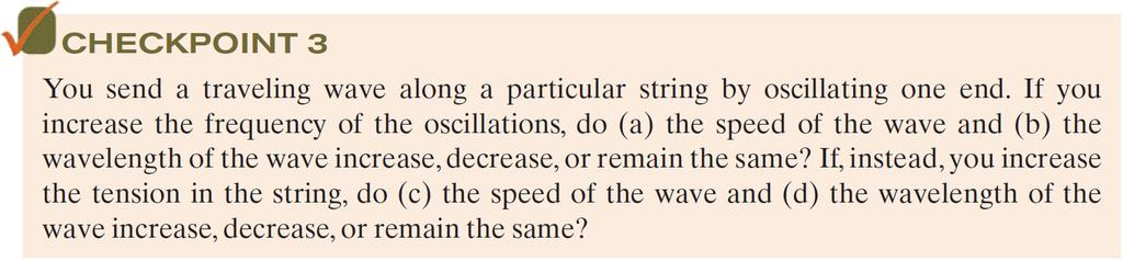 5. The Speed of a Traveling Wave (a) Same.