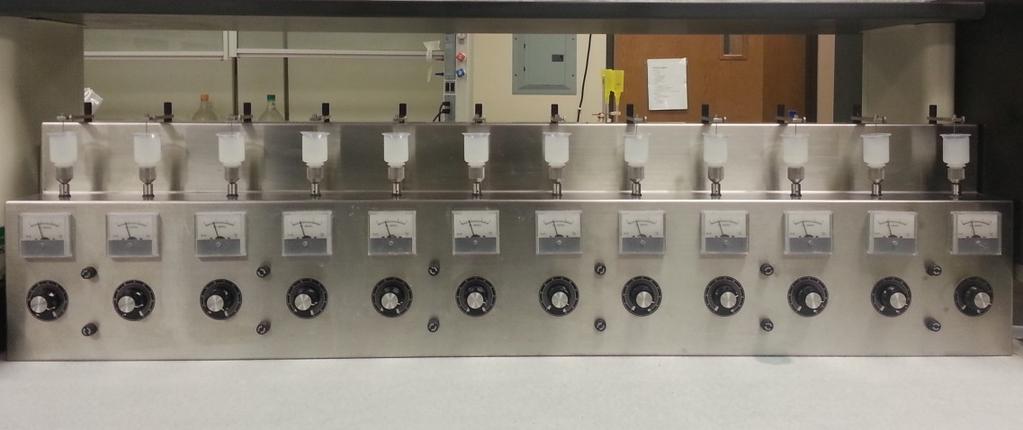 USTUR 520: Electrodeposition Phoenix EP-12 Series electrodeposition unit Custom Electrolytic Cell Na 2