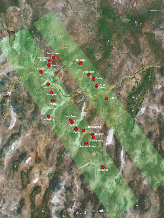 COVE GOLD PROJECT OWNERSHIP: 100% Premier-held* (* subject to Newmont back-in 51%) LOCATION: Battle Mountain, Nevada STATUS: Surface Exploration South Carlin Project MINERAL RESOURCES: Deposit