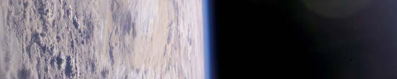 gravity The edge of the atmosphere Thins