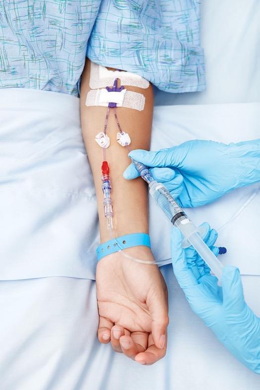 IV or intravenous therapy is the direct infusion of medication or liquid substances