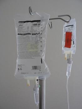 When a person receives IV therapy, it s imperative that the solute concentration of
