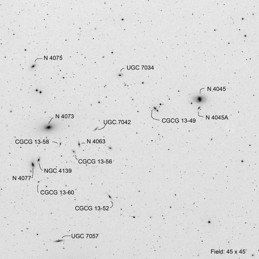GC 4073 (Virgo) Other ID RA Dec Mag1 # of galaxies MKW 4 12 04 27.