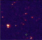 Figure 13 : Image of fluorescence of quantum dots from Luke Bissell s sample on Nov 11,