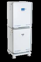 ensure a contamination-free environment. Galaxy 170 S and Galaxy 170 R CO 2 incubators are high-capacity, 170 liter incubators that can be conveniently placed on or under the bench or double stacked.