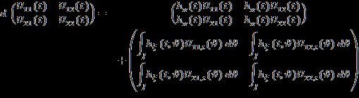 We can thus split ([E: Umatrix]) into the following four delay SDE s (2.10) (2.11) (2.12) (2.13) (2.
