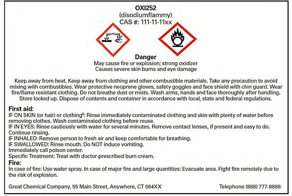 Under this standard, OSHA has designated eight pictograms apply to a hazard category.