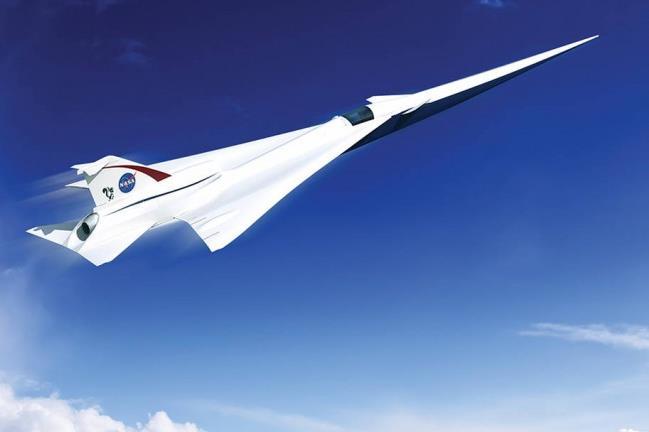 Drawing by Lockheed Martin Green Quiet Supersonic An