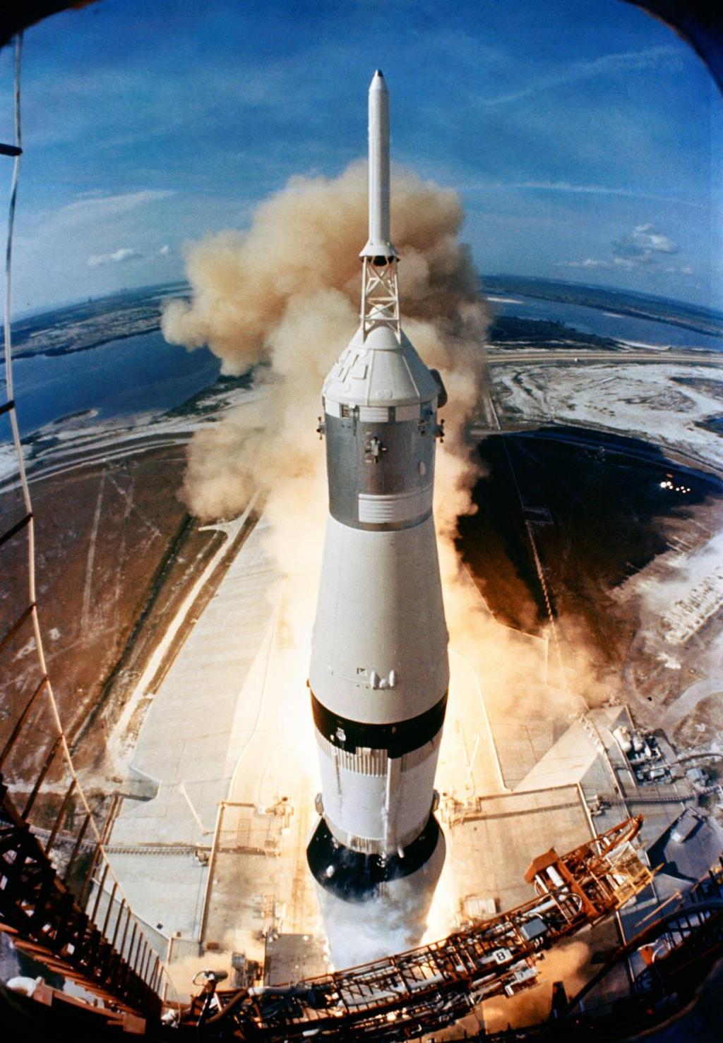 To the Moon July 16, 1969, NASA Apollo 11 launch Five days