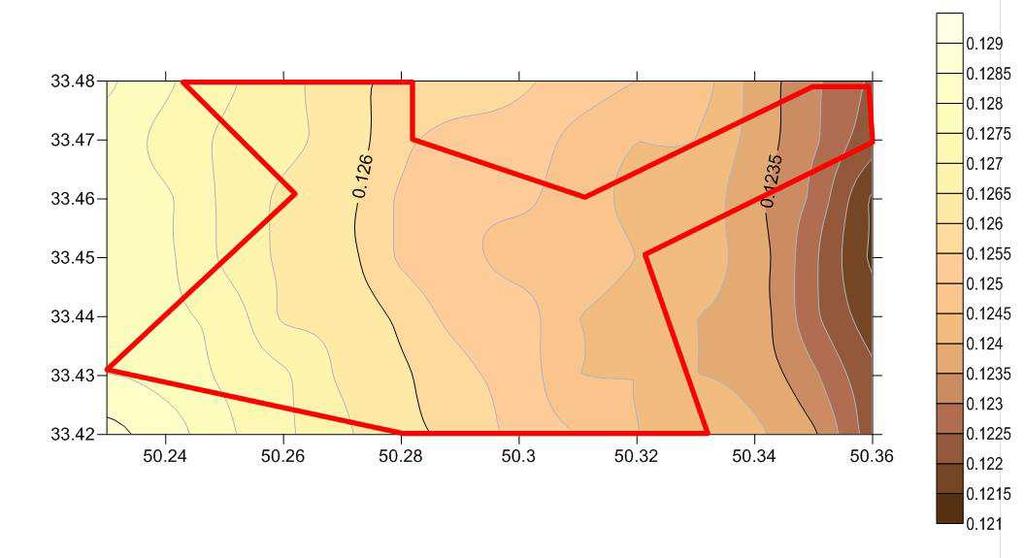 and the Border of Golpayegan Figure 7: Zoning
