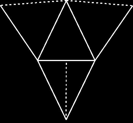 (i) (iii) (iii) Each face of a tetrahedron is in the shape of a