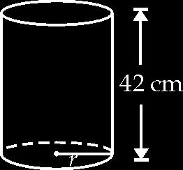 8. We have circumference of base of a cylinder 88 cm. pr 88 r 88 p 88 cm Volume of the cylinder pr h () ( Given h cm) 96 6 8 cm. SECTION-D 9. Given: Capacity of a cylinder.