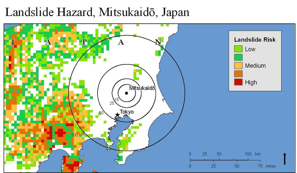 Multi-Hazard Assessment of Urban Areas Utilized global database of major natural hazards