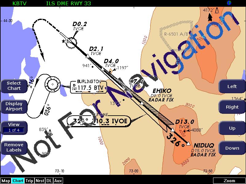4. CMax Chart Pages It is critical that you updated the Jeppesen database regularly and prior to conducting flight operations to insure accurate data.