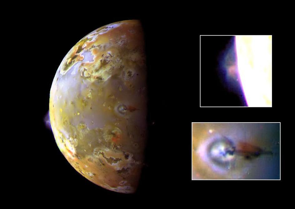 Io is the innermost of the four large moons that Galileo discovered and is 3,630km in diameter. This is slightly larger than Earth s moon which is 3,476km.