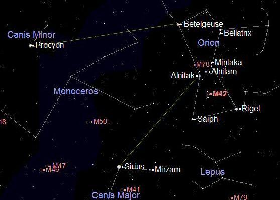 CANINE CURIOSITIES SIRIUS AND PROCYON Sirius in Canis Major and Procyon in Canis Minor Most people are familiar with the constellation of Orion A White Dwarf is a Star with a mass up to 1.
