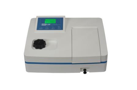 Visible Spectrophotometer EMC-11D-V EMC-11D-V is the only model of manually setting wavelength. High quality components ensure excellent performance.