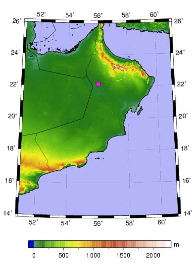 (a) Figure 1 (a) The location of the Fahud Salt Basin and the petroleum field in Oman.