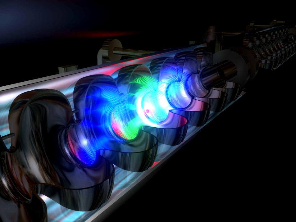 Fre-electron LASer in Hamburg - 300 m long - pulse length 10-25 fs - intensity