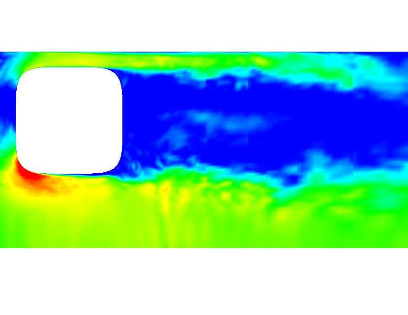Hassan Nasr Hemida, Large-Eddy Simulation of the Flow around Simplified High-Speed Trains under Side Wind Conditions Shear-layers instabilities Vortex tubes a) b) Figure 1.