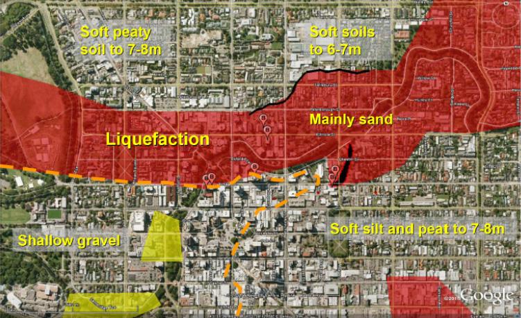 3 EFFECTS OF SHALLOW LIQUEFACTION ON CBD BUILDINGS 3.