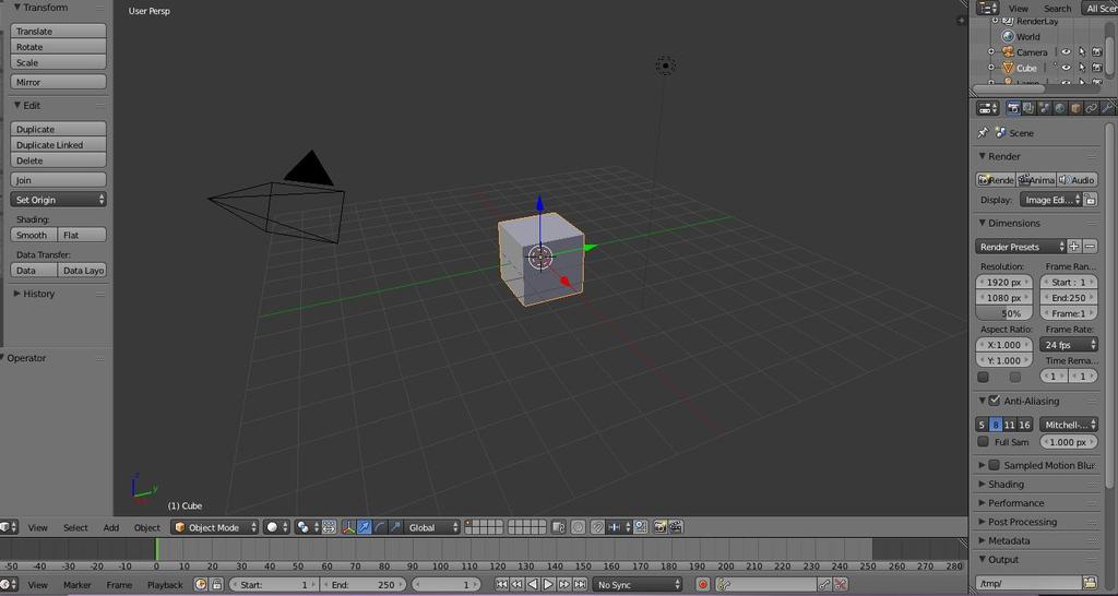 Difficulties: Blender is extremely complex!