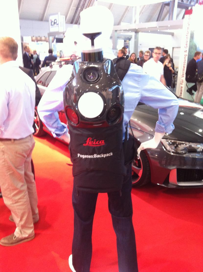 Future Intergeo 2015: Leica Pegasus Backpack: Mapping with
