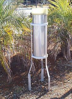 tube allows finer resolution Tipping bucket rain gauges have a small