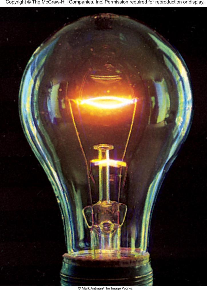 Example 5.6 Argon is an inert gas used in lightbulbs to retard the vaporization of the tungsten filament.