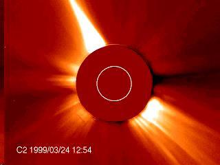 CMEs (Coronal Mass Ejections) in Interplanetary Space While Solar flares send out light
