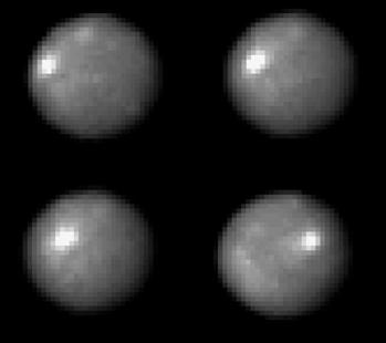 Interior of Galilean satellites Io ρ [kg m -3 ] 3530 C/Ma 0.378 From close Galileo flybys mean density and J (assume hydrostatic shape C/(Ma )) Europa Ganymede Callisto 300 1940 1850 0.347 0.311 0.