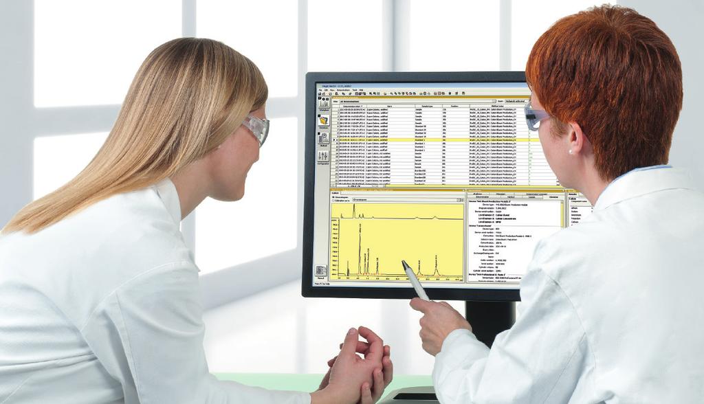 Straighforward control with MagIC Net software The complete CIC system is controlled by MagIC Net, the proven software for ion chromatography.