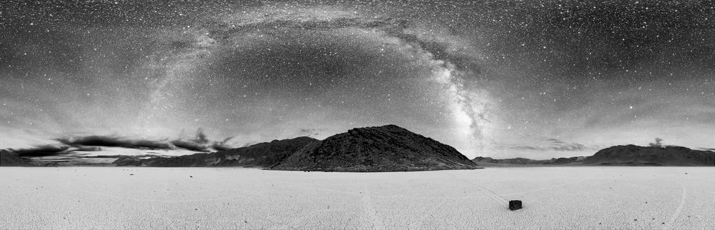 Panoramic Picture of Milky Way taken from Death