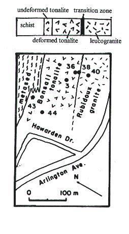 8 Arlington Avenue site In order to respond to the aforesaid ten observations and hypotheses presented by Hopson and Ramseyer (1990ab), additional evidence is required.