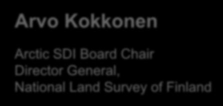 Arvo Kokkonen Arctic SDI Board Chair