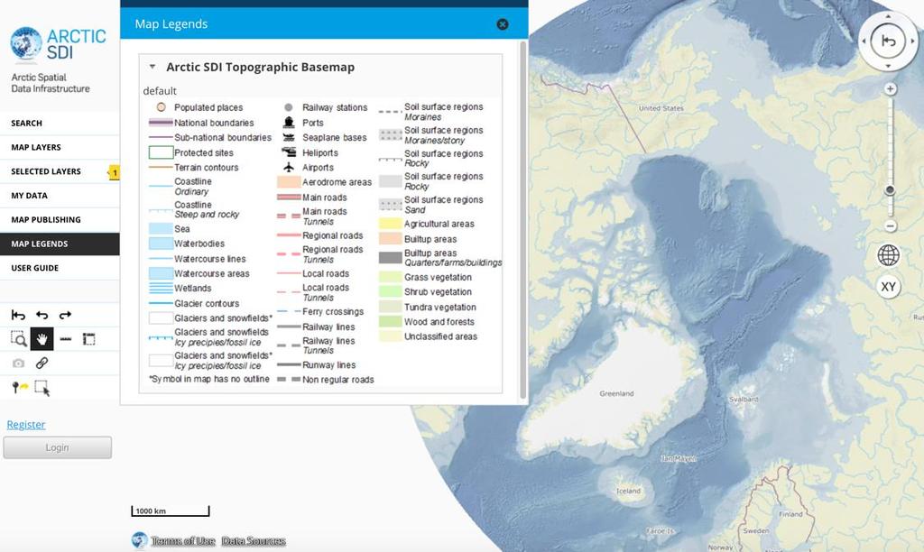 Arctic SDI Geoportal Demo No