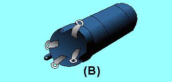 As the position of the rotor is changed, the capacitance value is likewise changed. This type of capacitor is used for tuning most radio receivers (Fig. 9-12A). A B Figure 9-12.