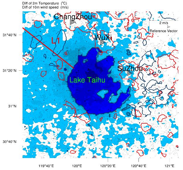 1 The Impact of Taihu Lake on Local Meteorological