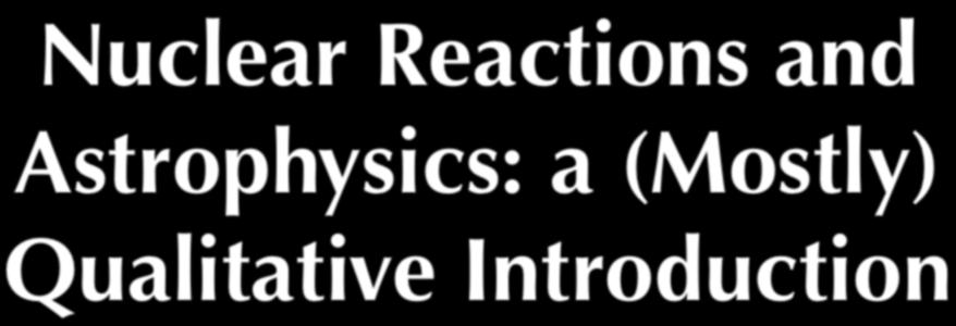 Nuclear Reactions and