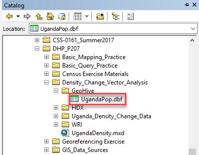 Humanitarian Data Exchange: HDX- Uganda Administrative Areas Database c. GeoHIVE 6. Question: What are the map projections, coordinate system, and linear units of the data frame?
