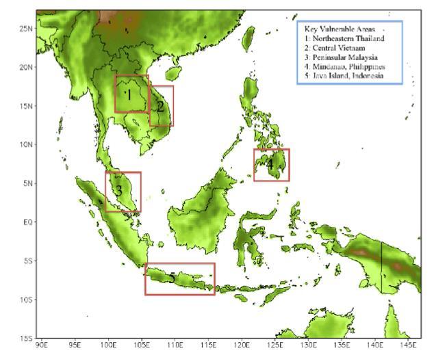 Second Phase of CORDEX Southeast Asia submitted to APN for funding consideration Further downscaling to 3 km x 3 km resolution over key vulnerable areas to address IAV community needs for basin-scale