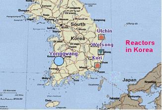 Experimental Site YongGwang: South west of South Korea ~ 300 km from Seoul