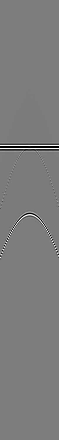 borehole head generates a single tip diffraction, normally visible on regular migration images (depending on the migration algorithm).