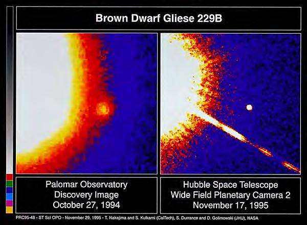 Direct methods: see emission directly from the brown dwarfs. - What spectral region? Hint: they are cool.