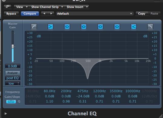 36 Example: using an equalizer