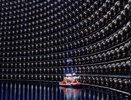 Super Kamiokande neutrino detector, Japan.