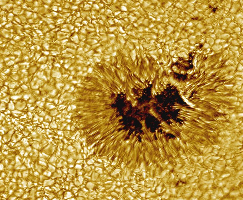 Solar Granulation Shows Visually the Tops of the Convection