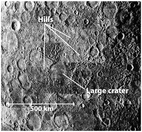 difficult to observe details on the surface of Mercury from Earth because ) detail is obscured by bright glows from hot regions of molten surface heated by the intense sunlight.