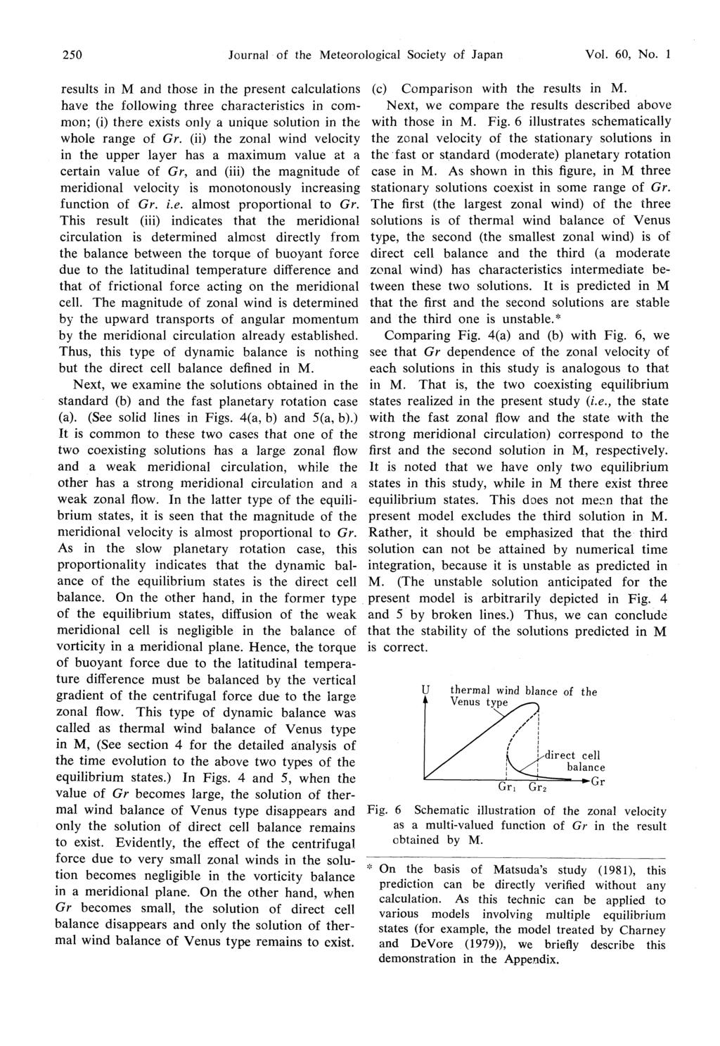 250 Journal of the Meteorological Society of Japan Vol. 60, No.
